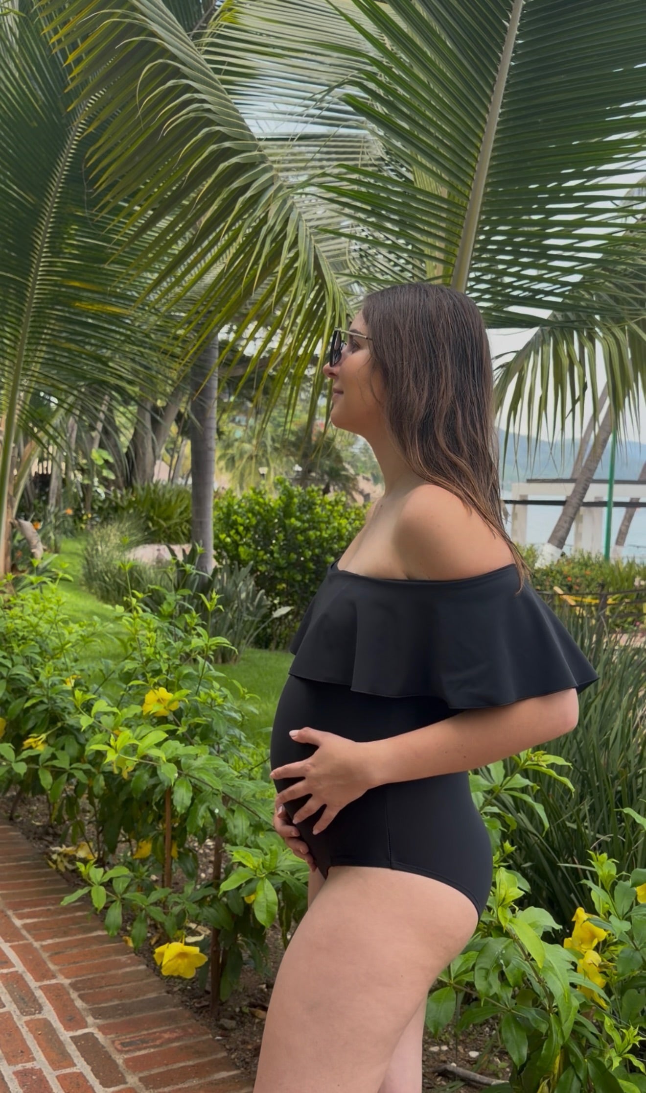 Maternidad off shoulder